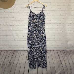 90s Jeffrey & Dara Floral Jumpsuit